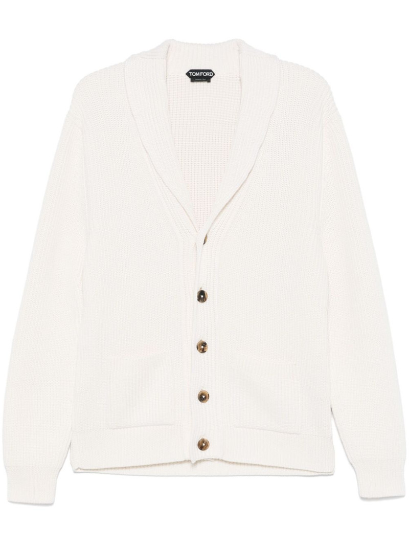 shawl-lapels cardigan 1