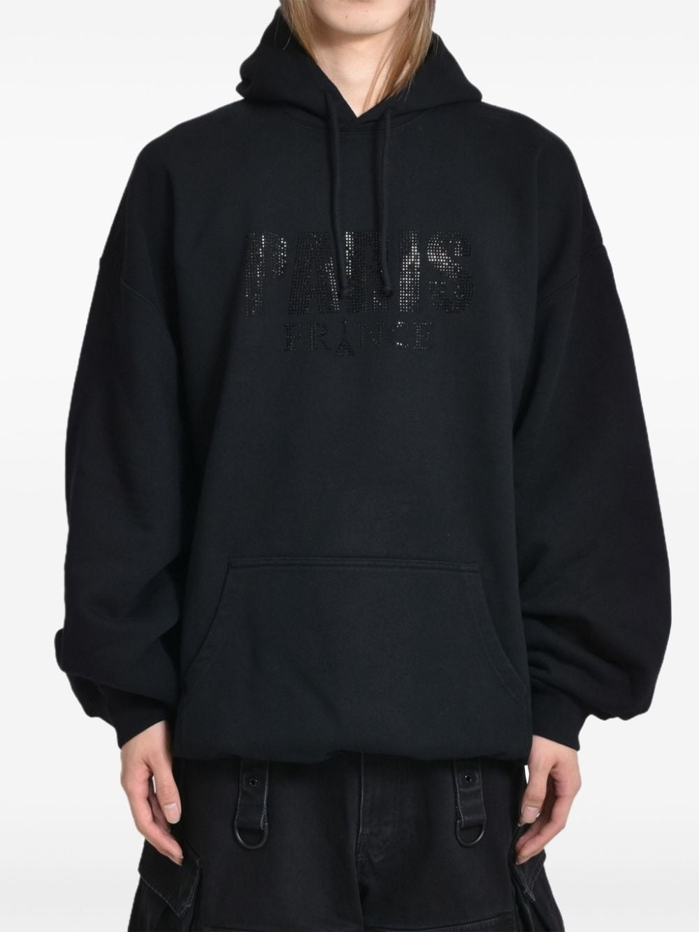 studded hoodie - 3