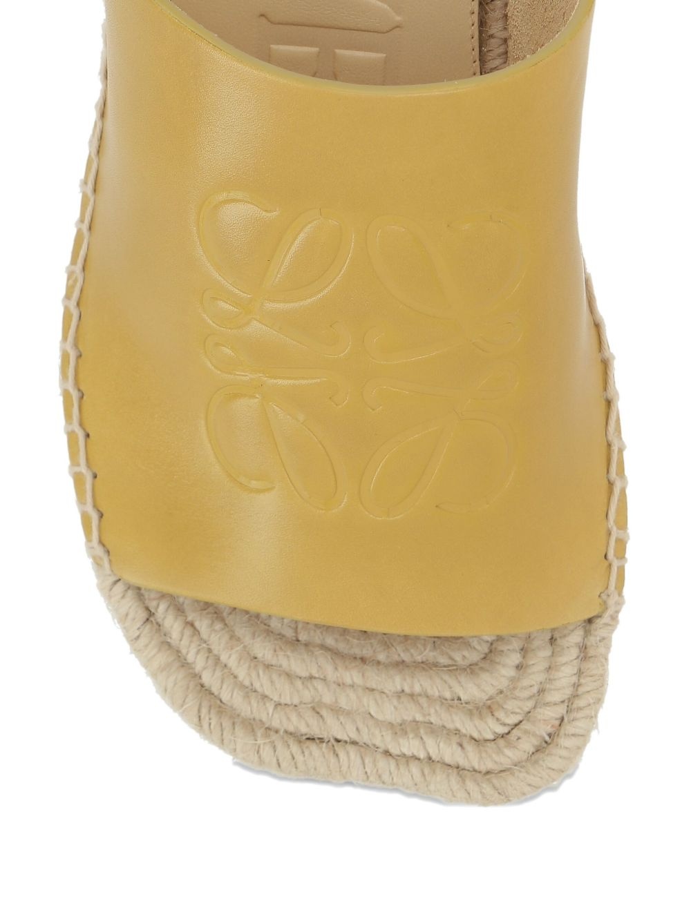 70mm leather sandals - 4