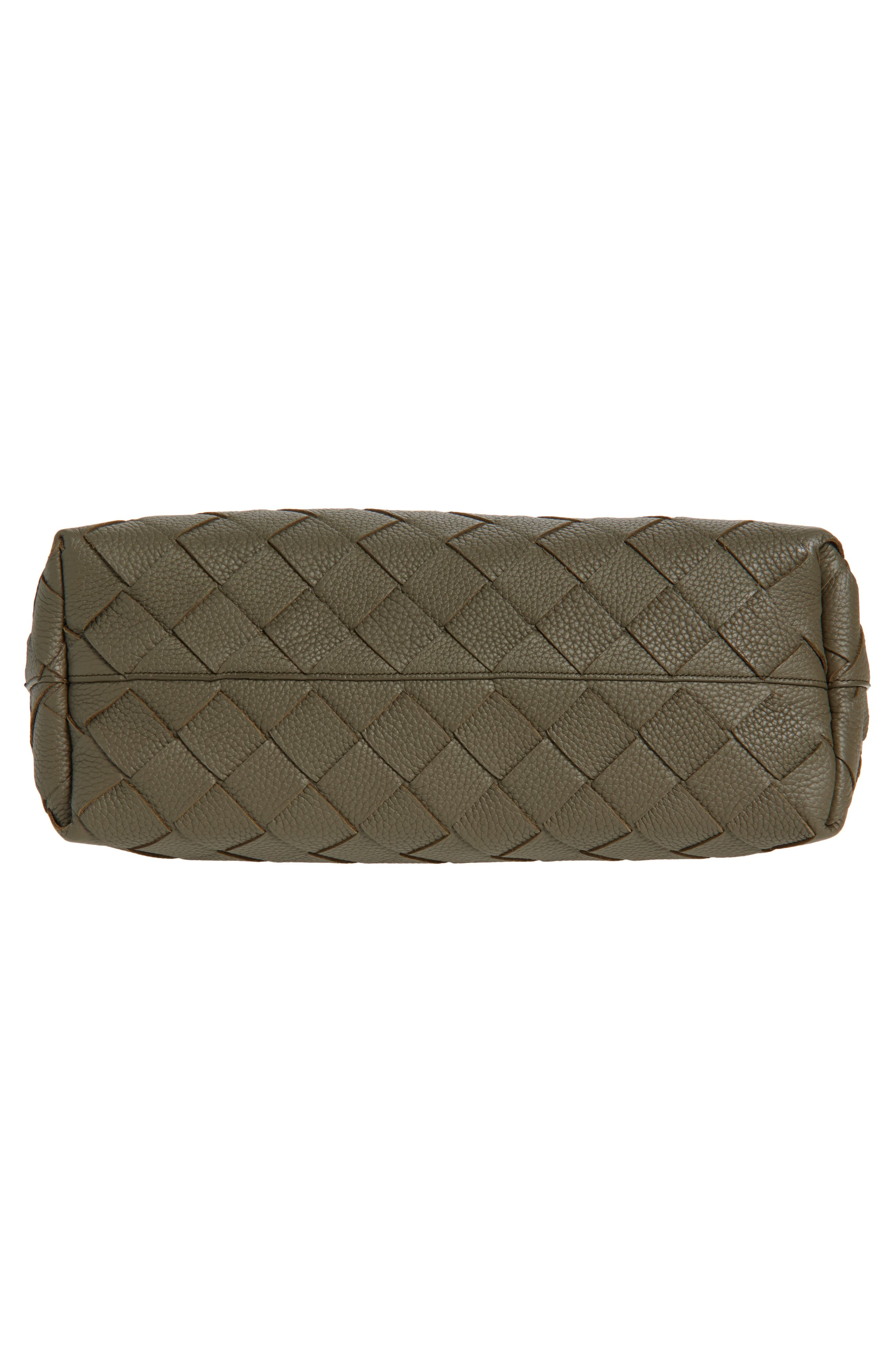Bottega Veneta Small Intrecciato Leather Zip Tote in Cypress-Silver at Nordstrom - 6