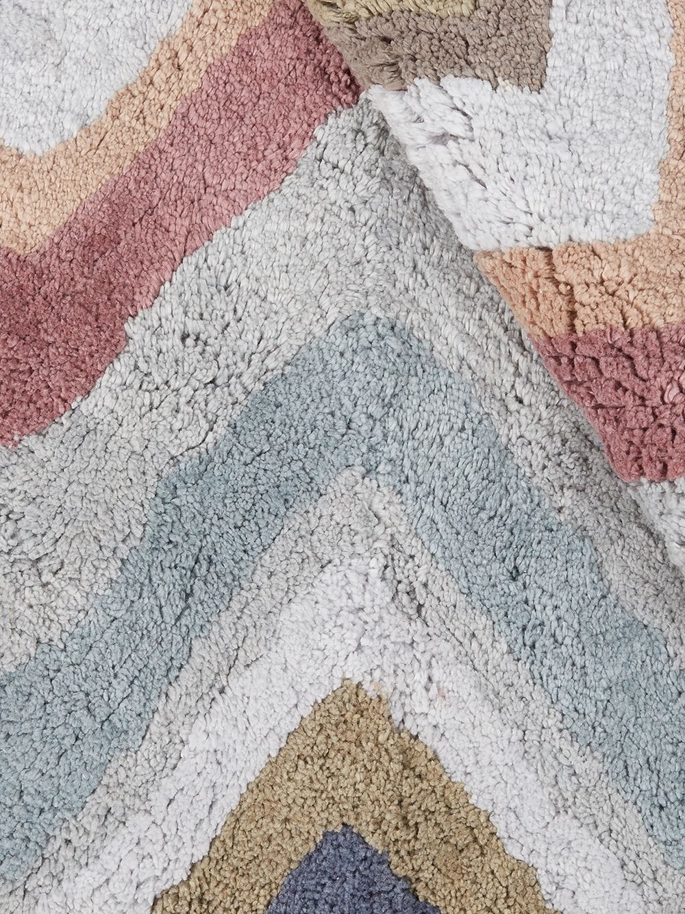 Amone chevron-print bath mat - 3