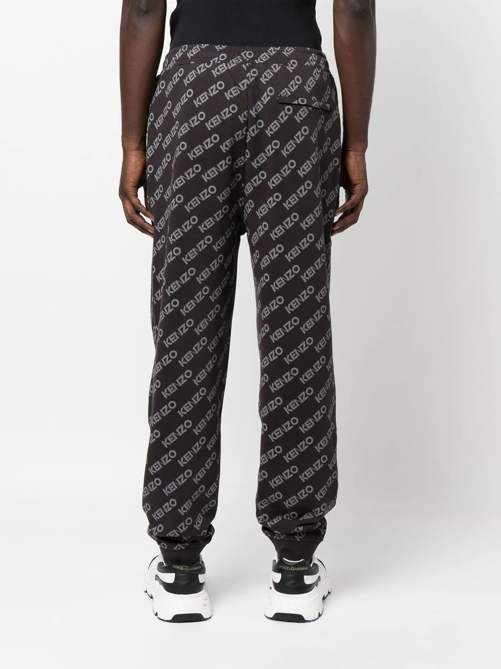 logo-print track pants - 4