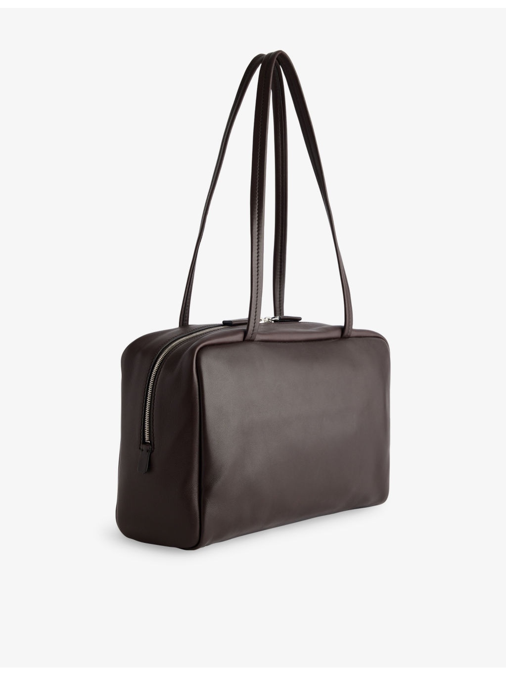 Astra Bowling Leather Shoulder Bag - 4