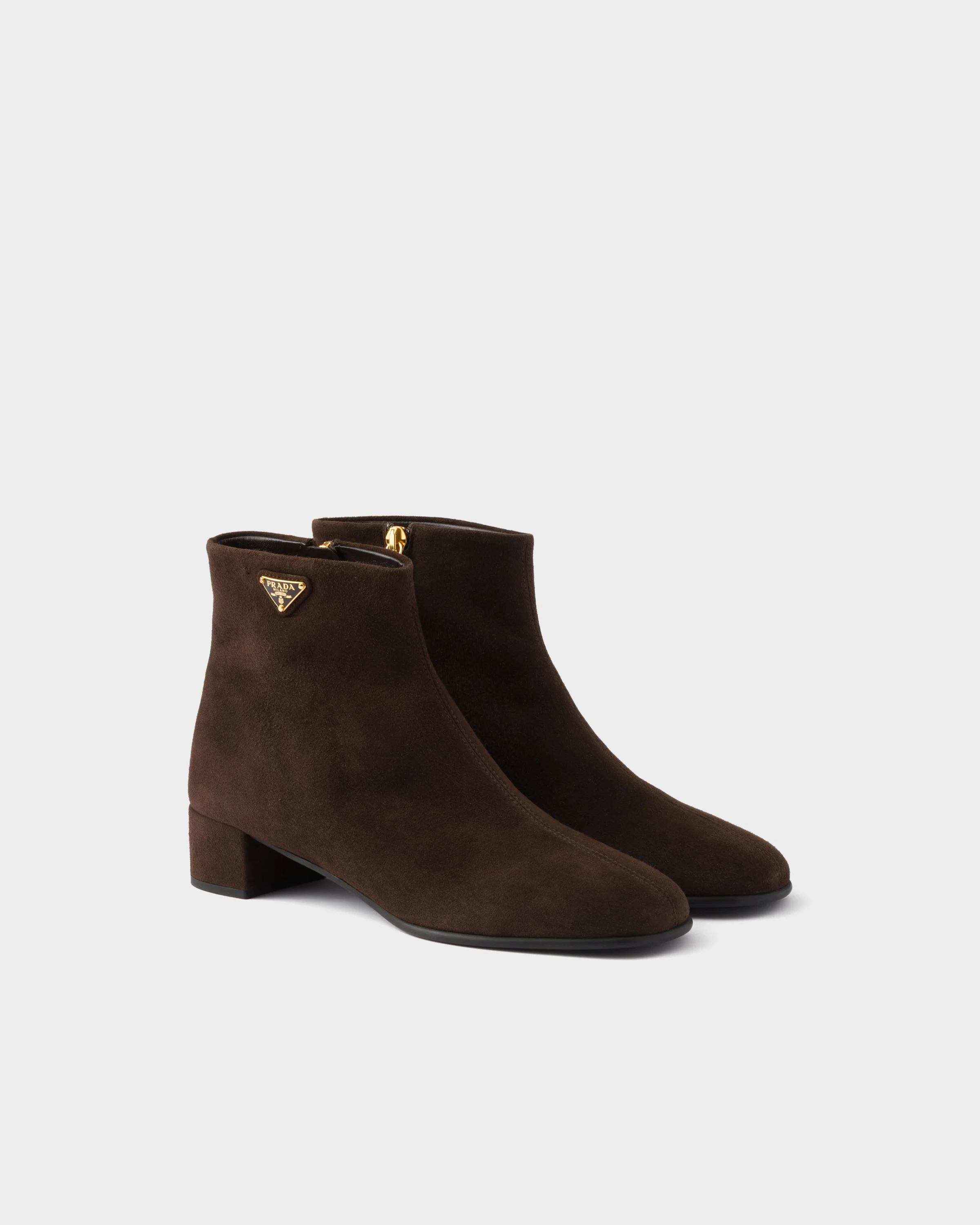 Suede booties - 1