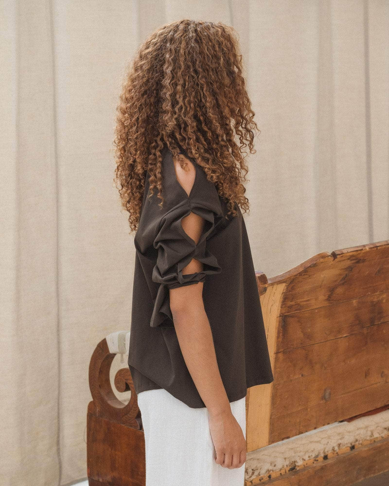 Pin Long Sleeve Tee - Regenerative Cotton Jersey 4