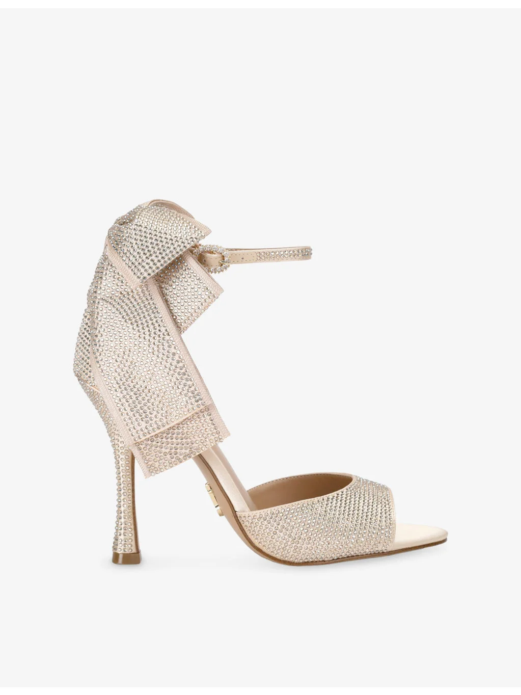 Bougie Crystal-Embellished Heeled Sandals - 1