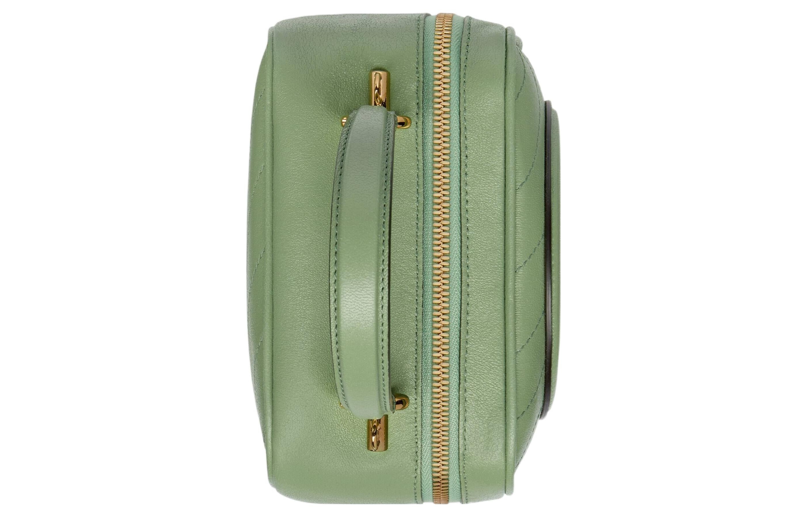 (WMNS) Gucci Blondie Top Handle Bag 'Green Soil Grass' 744434-1IV0G-3509 - 5
