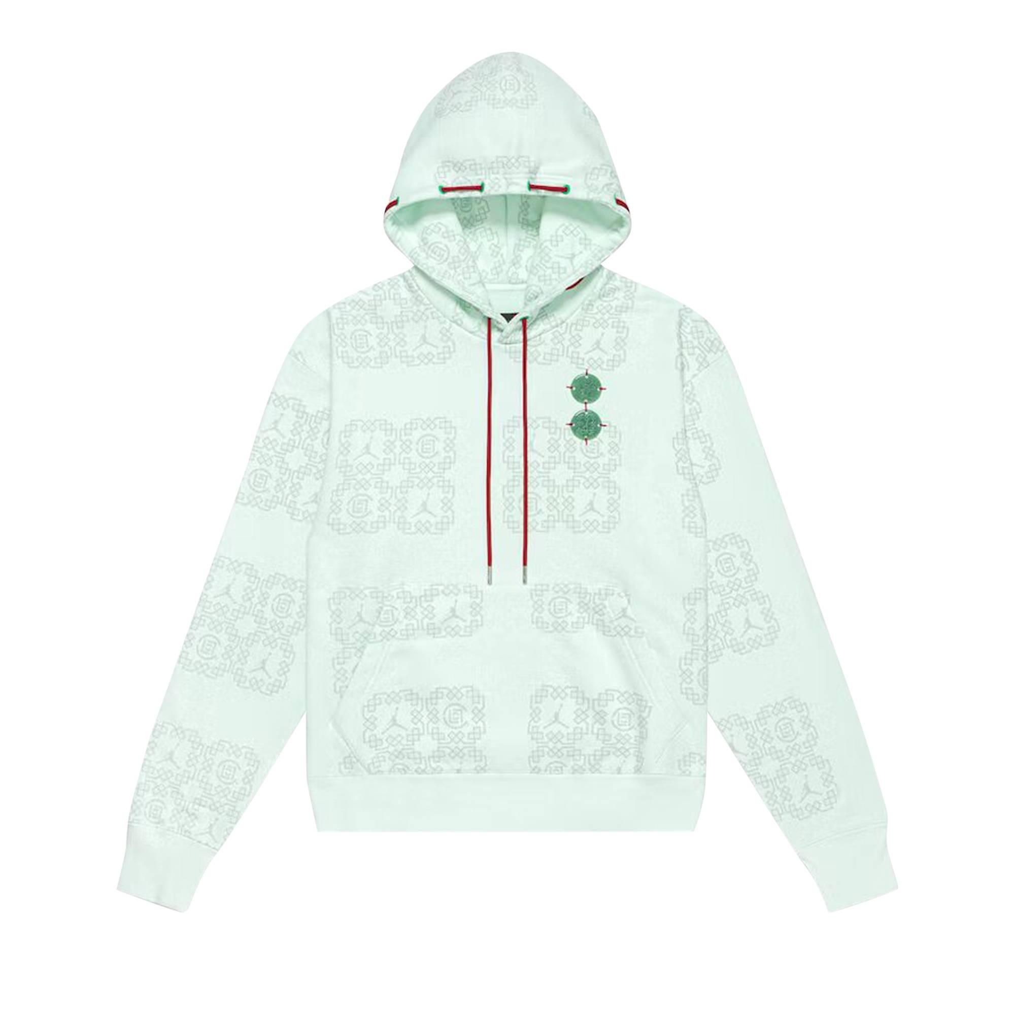 Air Jordan x Clot Jade Fleece Hoodie 'Barely Green' - 1