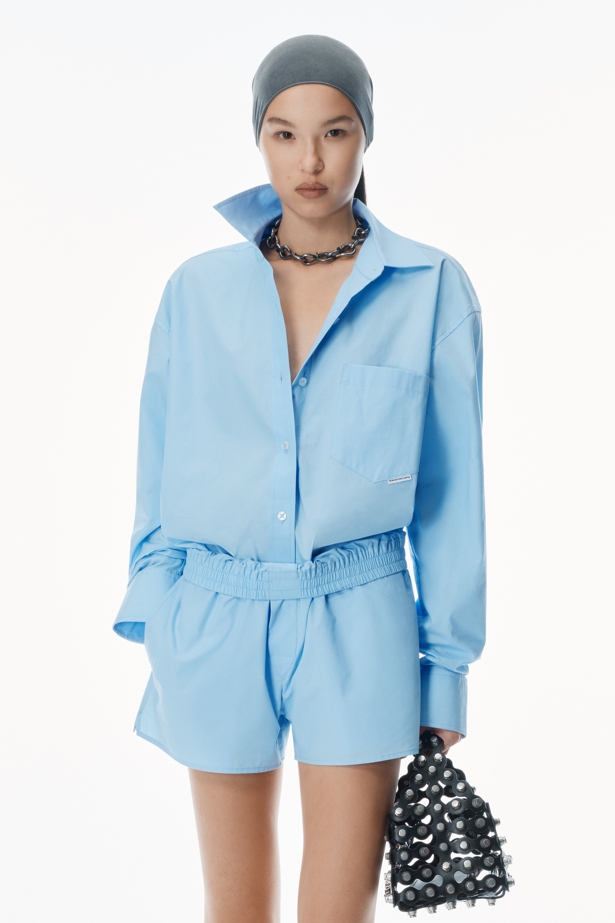 Boyfriend Shirt in Cotton - 2
