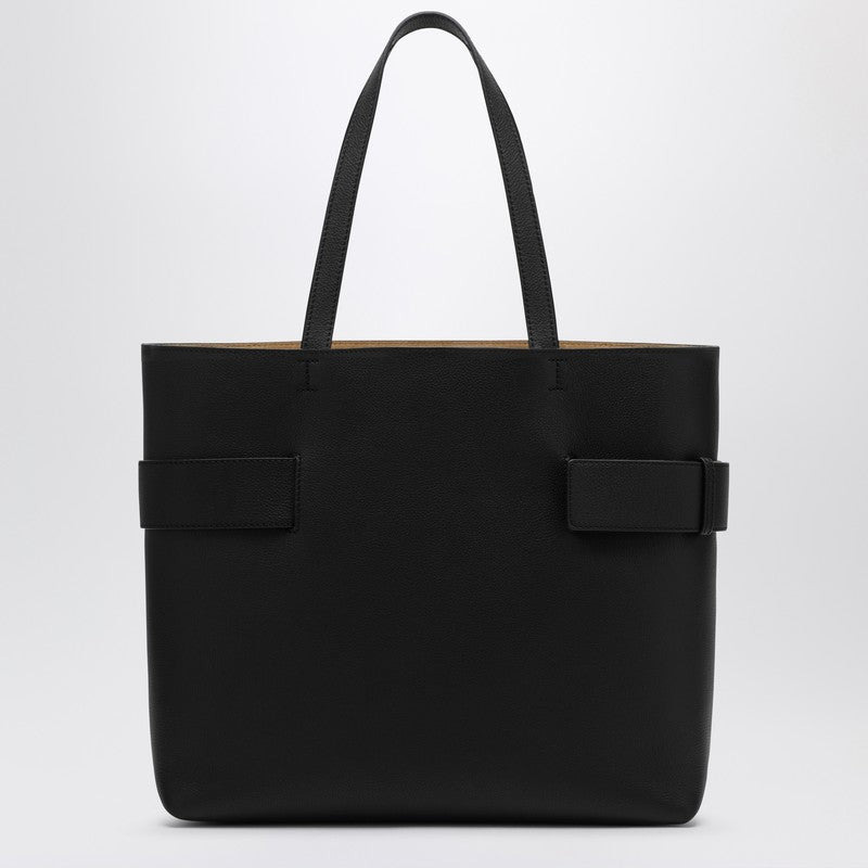 MCQUEEN BLACK T-BAR SLING BAG - 2