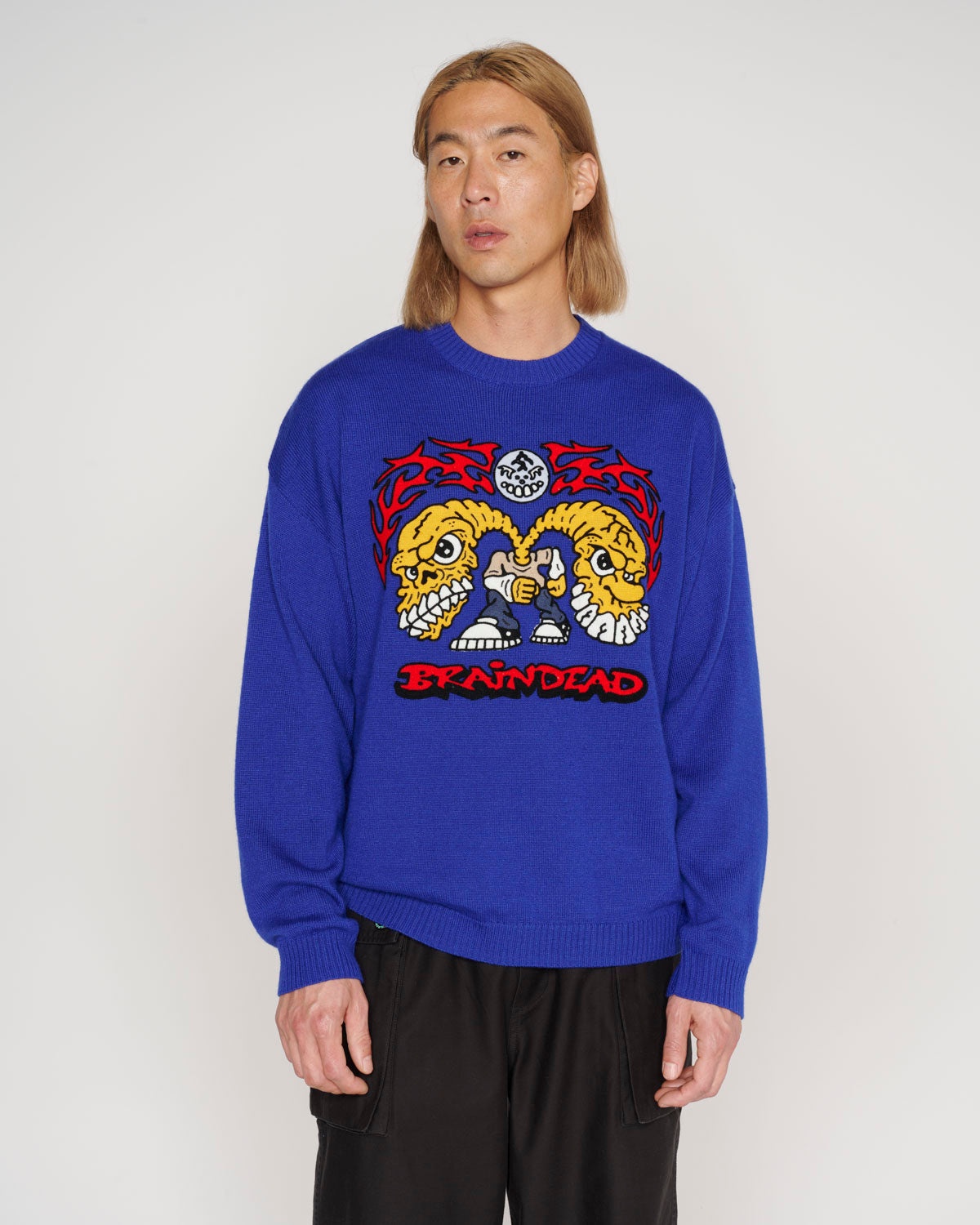 Bonecrusher Sweater - Navy - 4