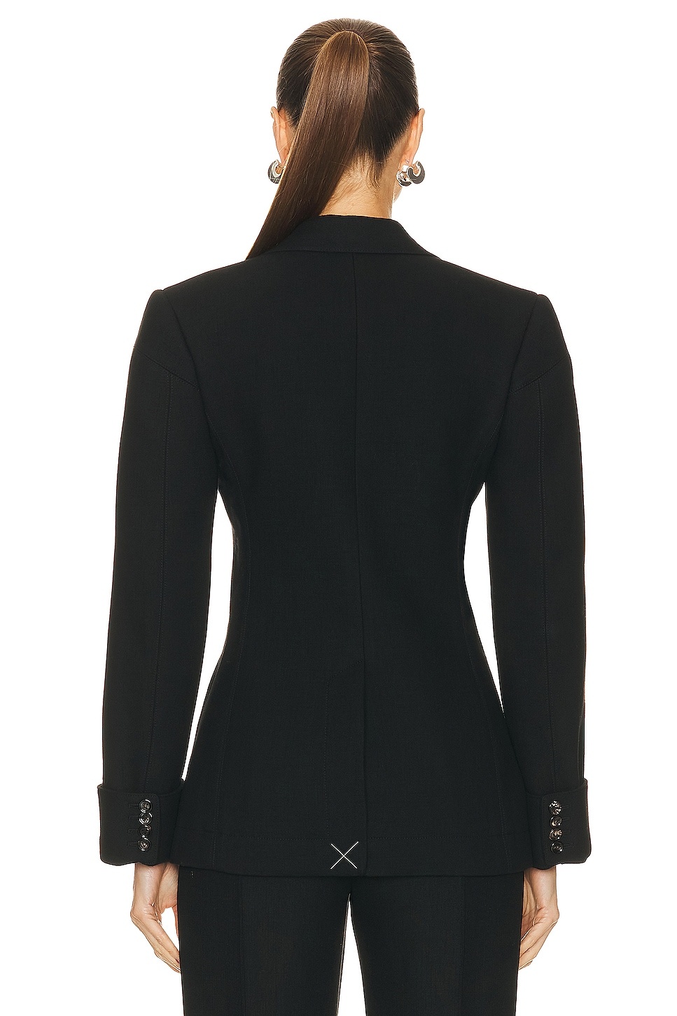 Structured Double Melange Jacket - 3