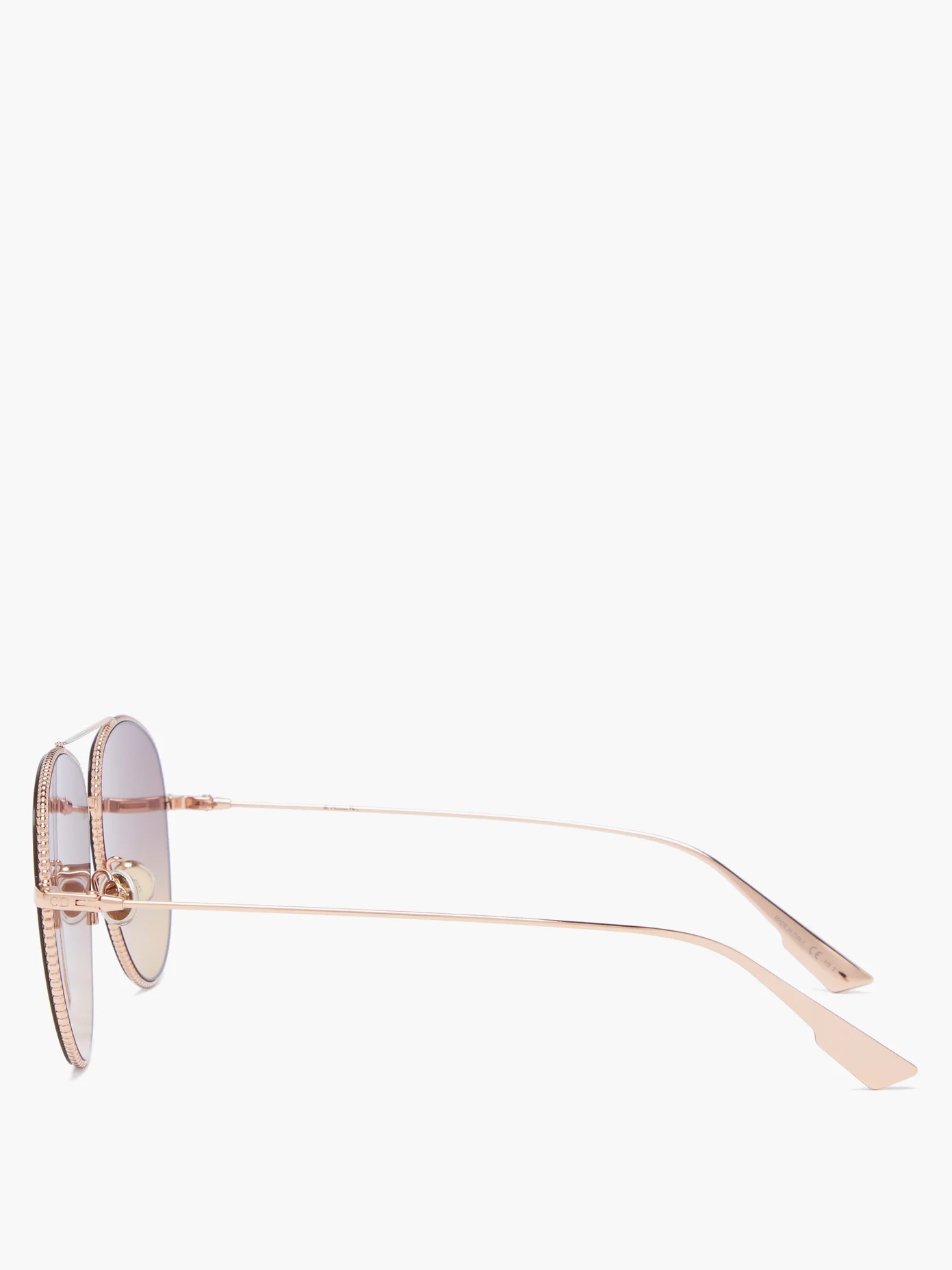 DiorSociety3 aviator metal sunglasses - 3