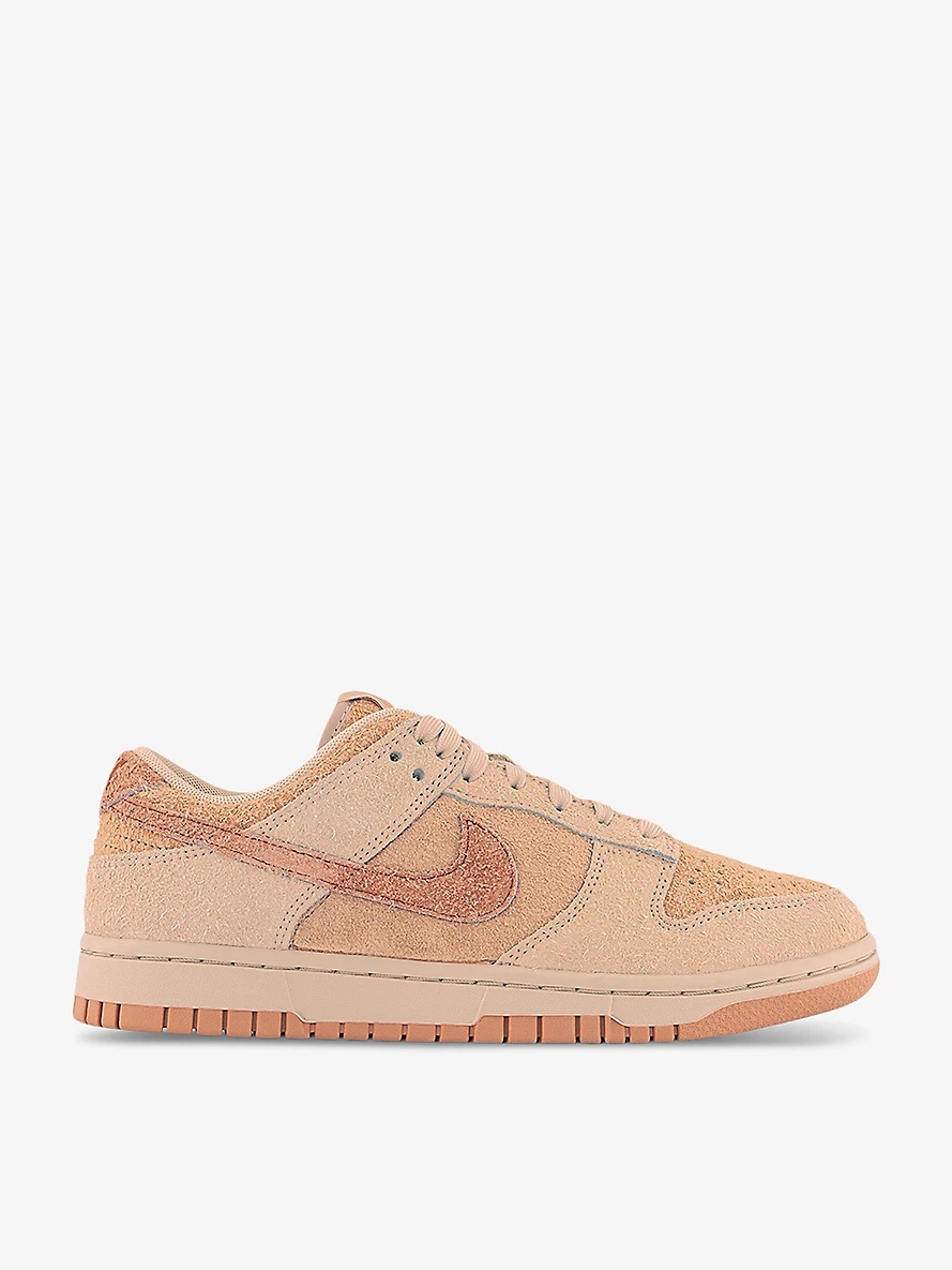 Dunk Low panelled suede low-top trainers - 1