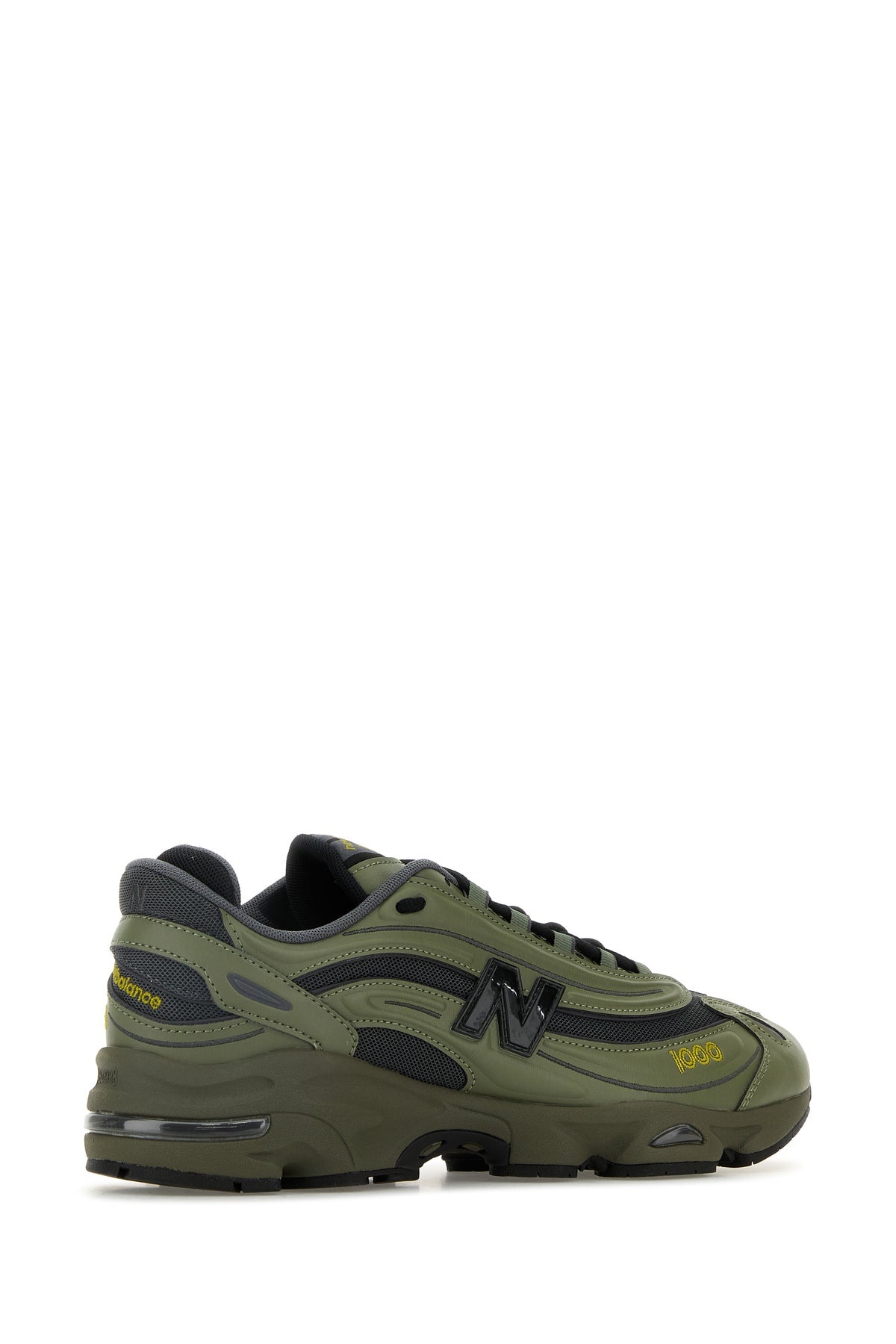 Multicolor rubber and mesh 1000 sneakers - 3