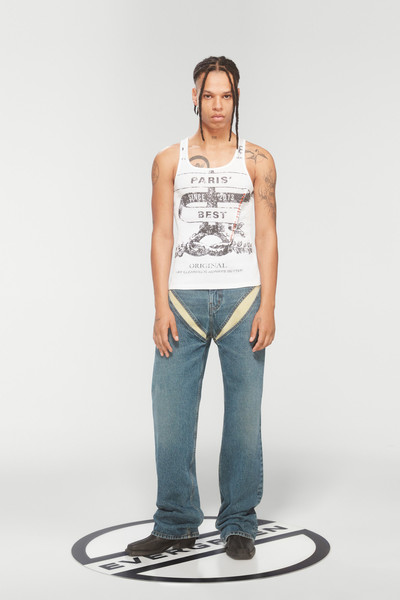 Y/Project EVERGREEN PARIS' BEST PINCHED TANK TOP outlook