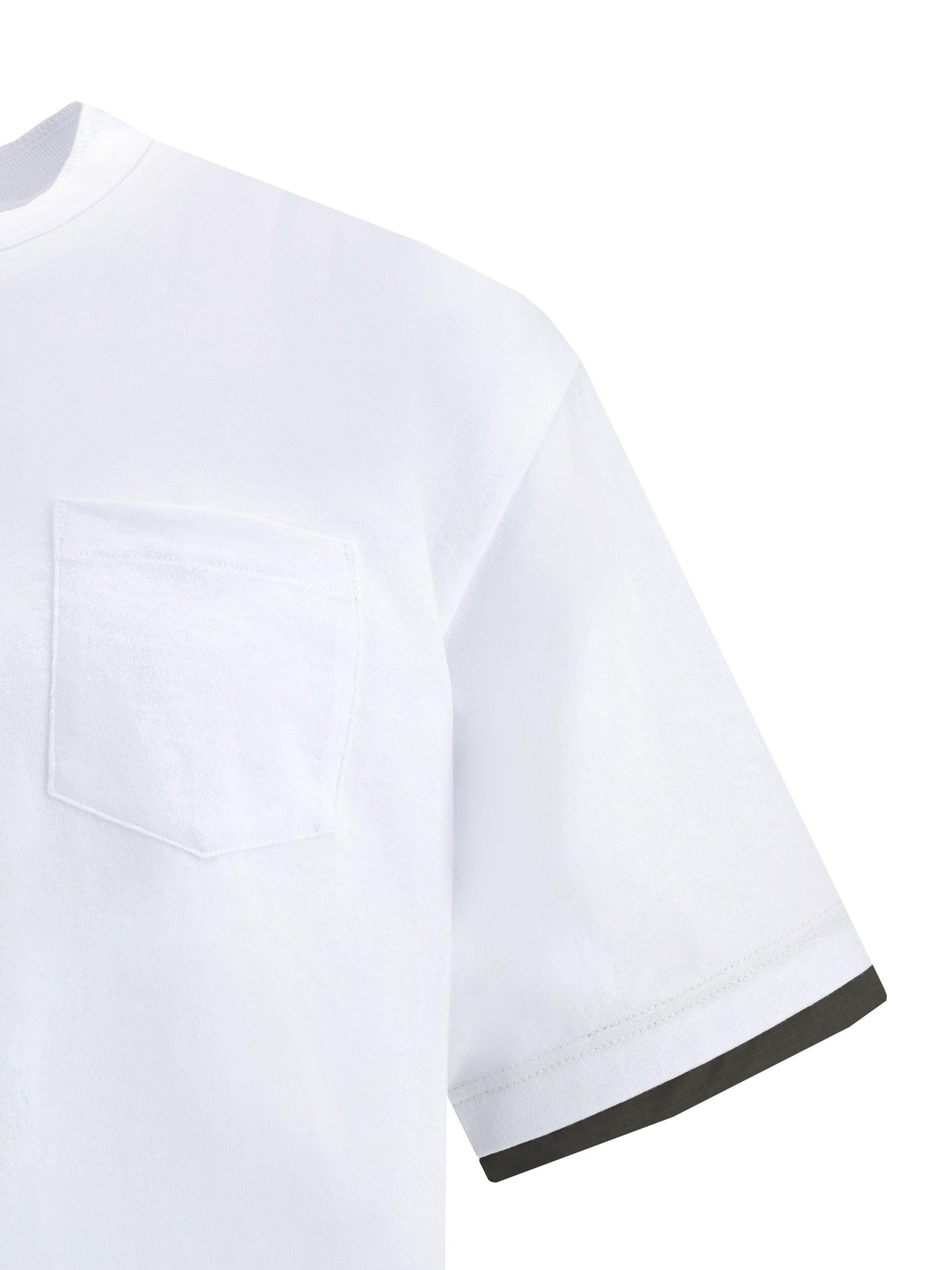 Sacai Men T-Shirt Double Layers - 3