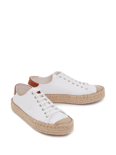 JW Anderson contrasting-toe espadrilles outlook