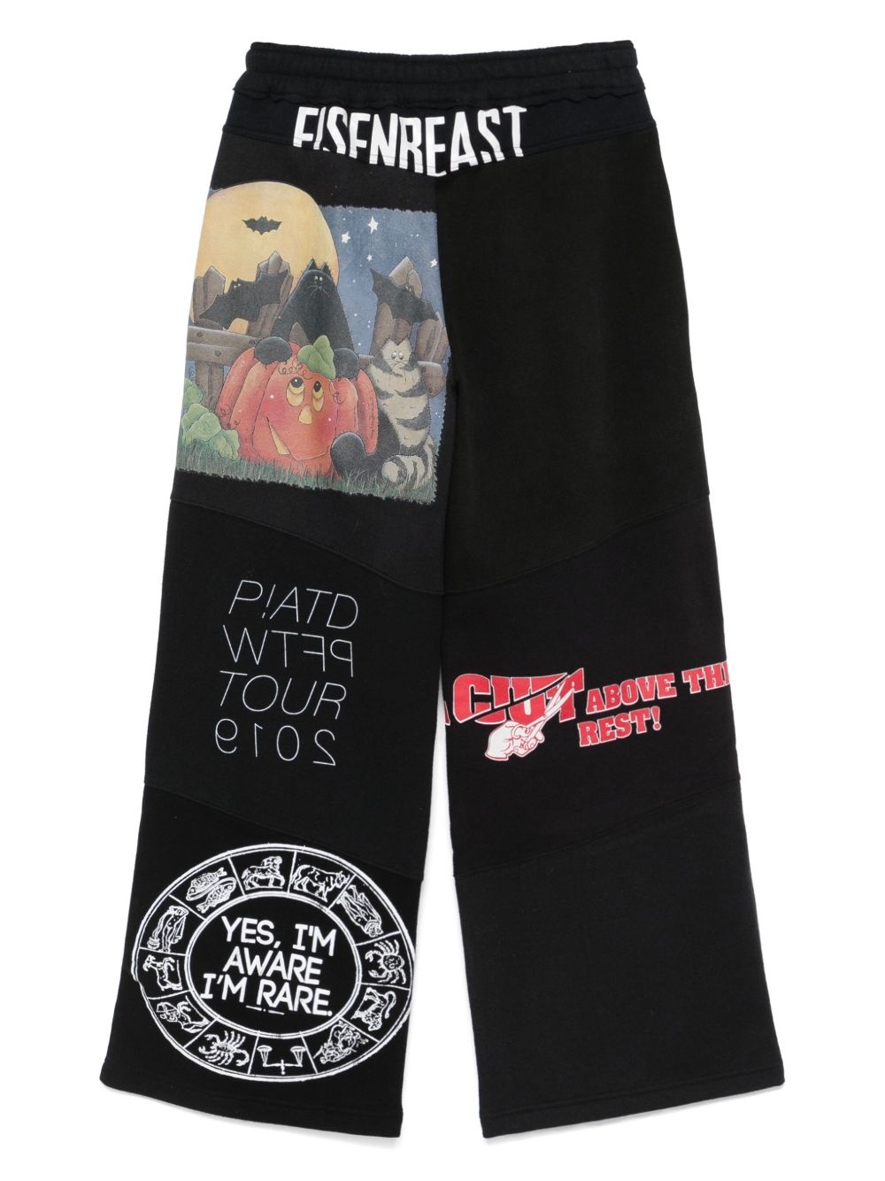 Regenerated graphic track pants - 2