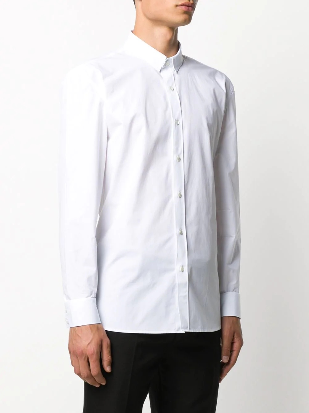 fitted cotton shirt - 3