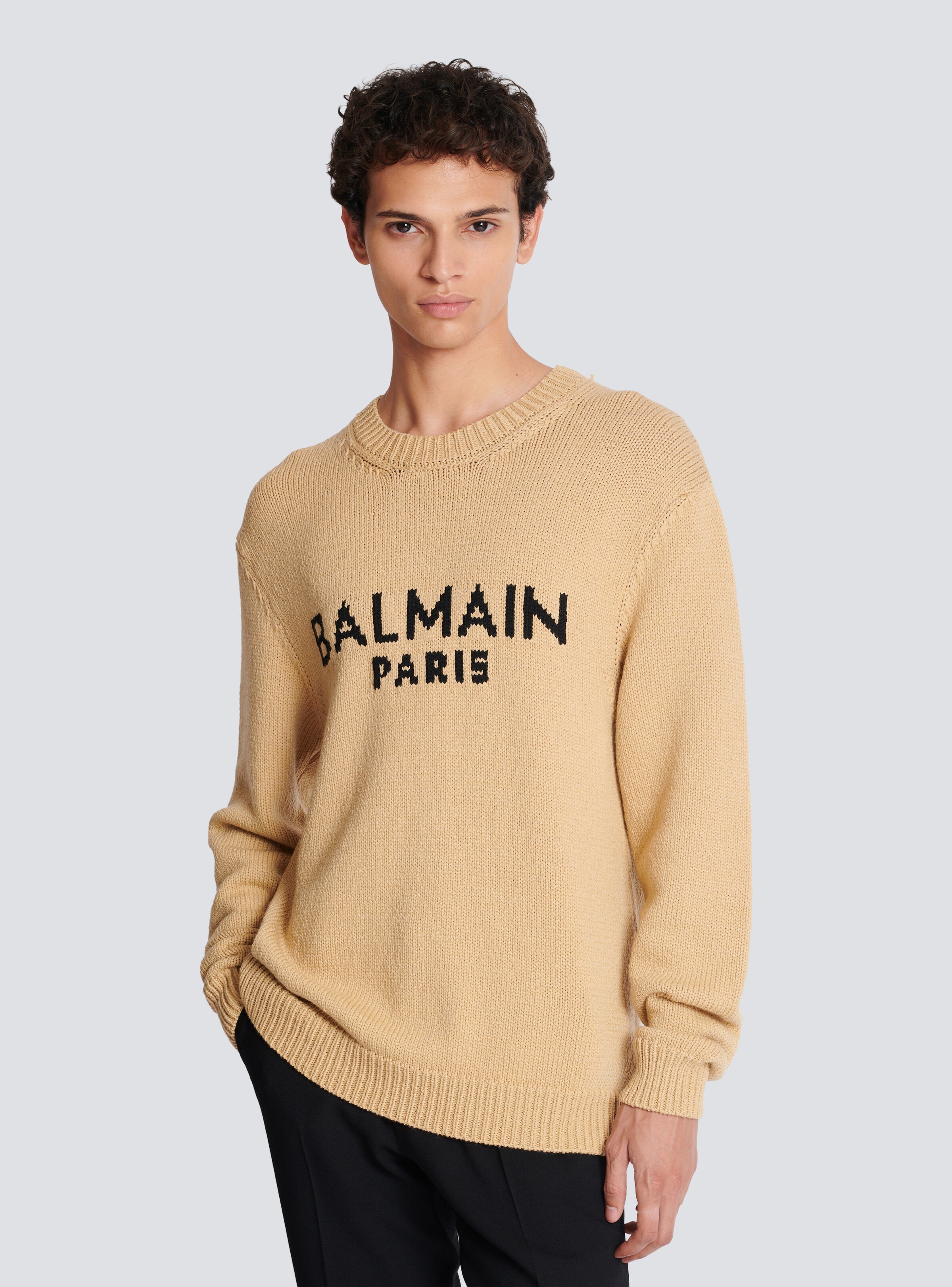 Balmain merino wool jumper - 6