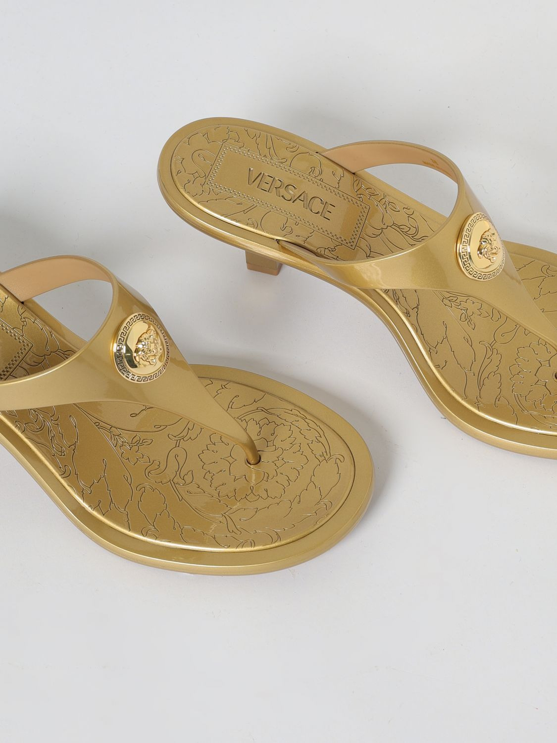 Flat sandals woman Versace - 4