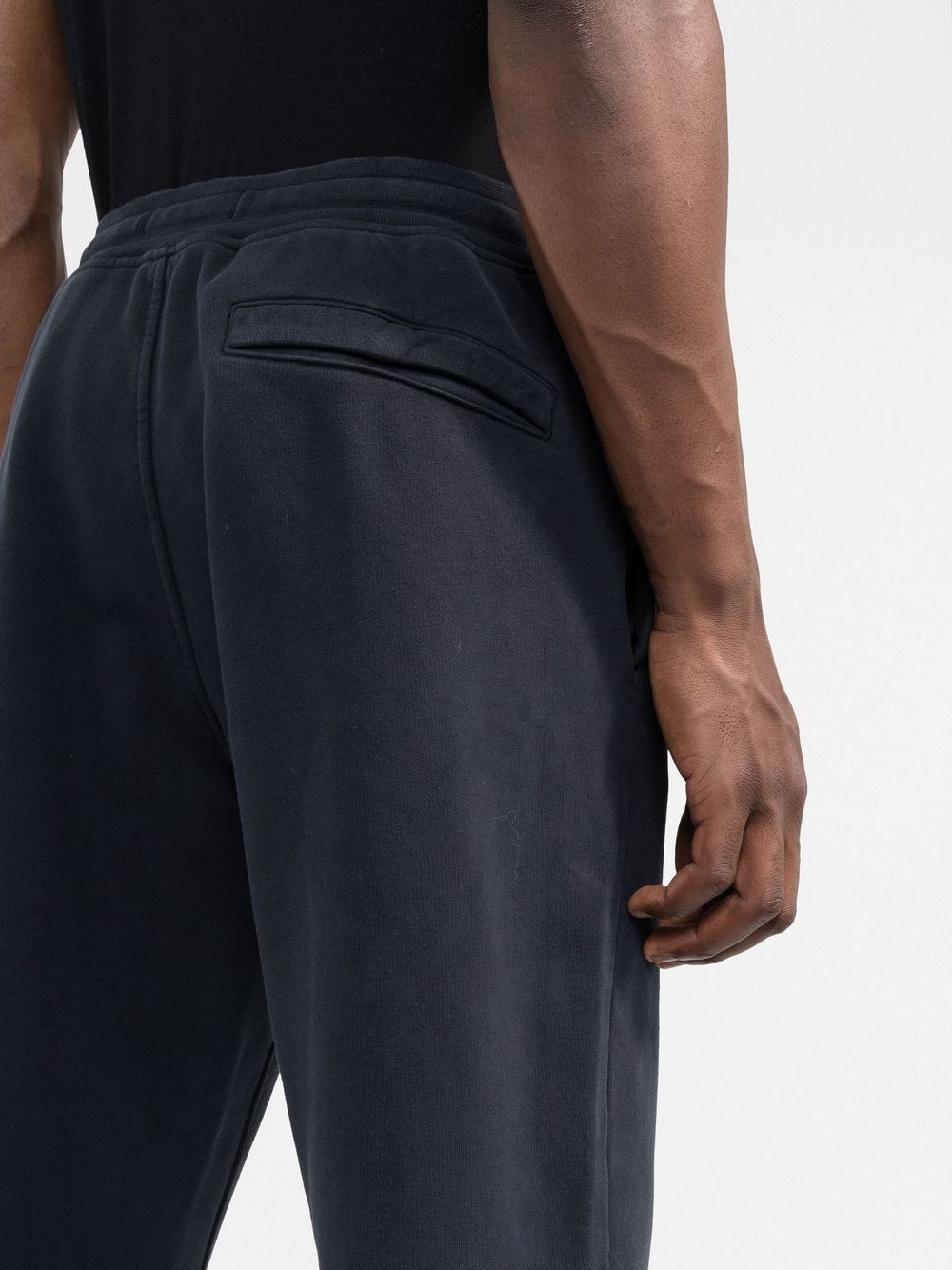 tapered fleece track trousers - 5