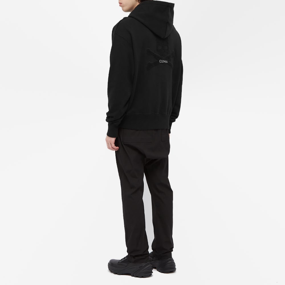 C2H4 x MASTERMIND JAPAN Applique Logo Popover Hoody - 6