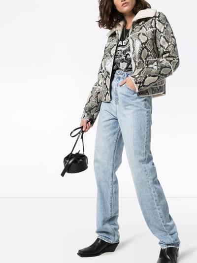 Ksubi playback high-waisted straight leg jeans outlook