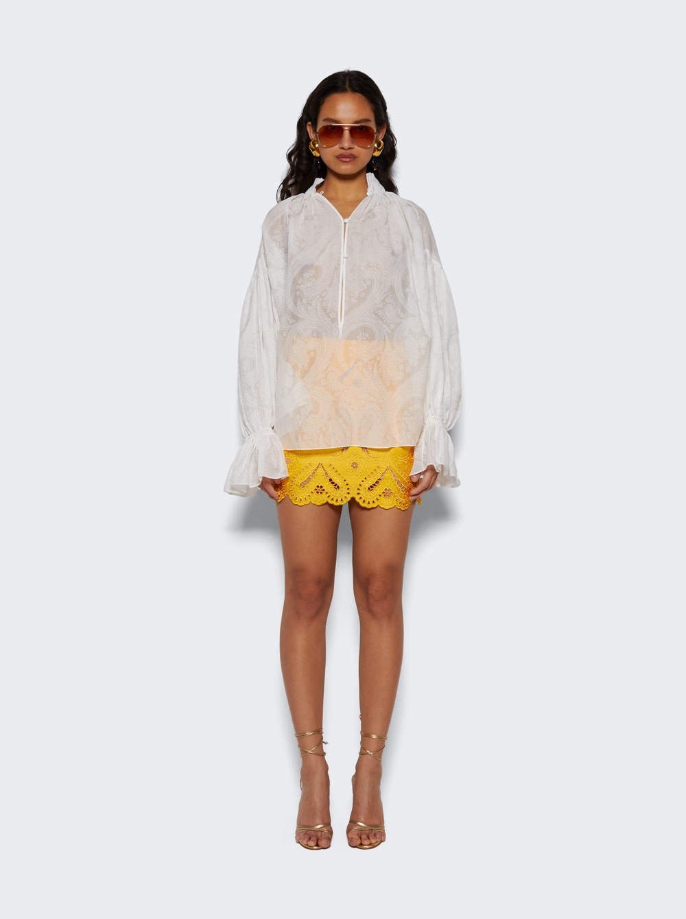 Mini Skirt Yellow - 2