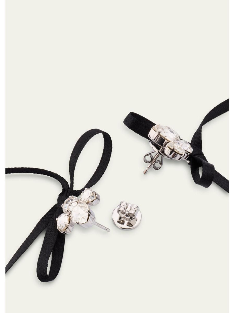 Victorian Bow Ribbon Stud Earrings 4