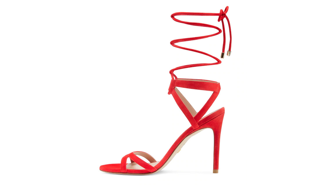 SOIREE 100 LACE-UP SANDAL - 4