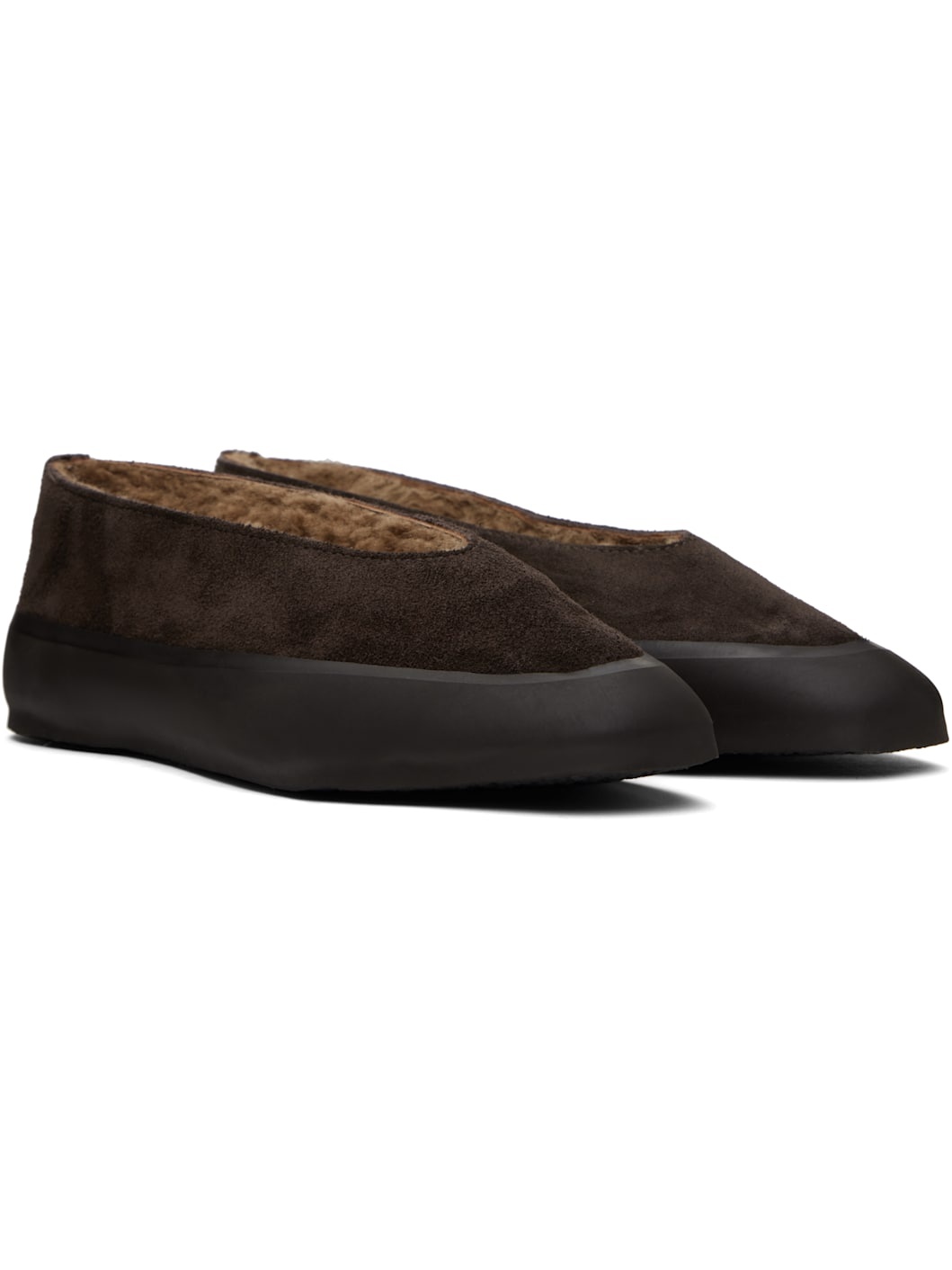 Brown Apres Sci Slip-on Loafers - 4