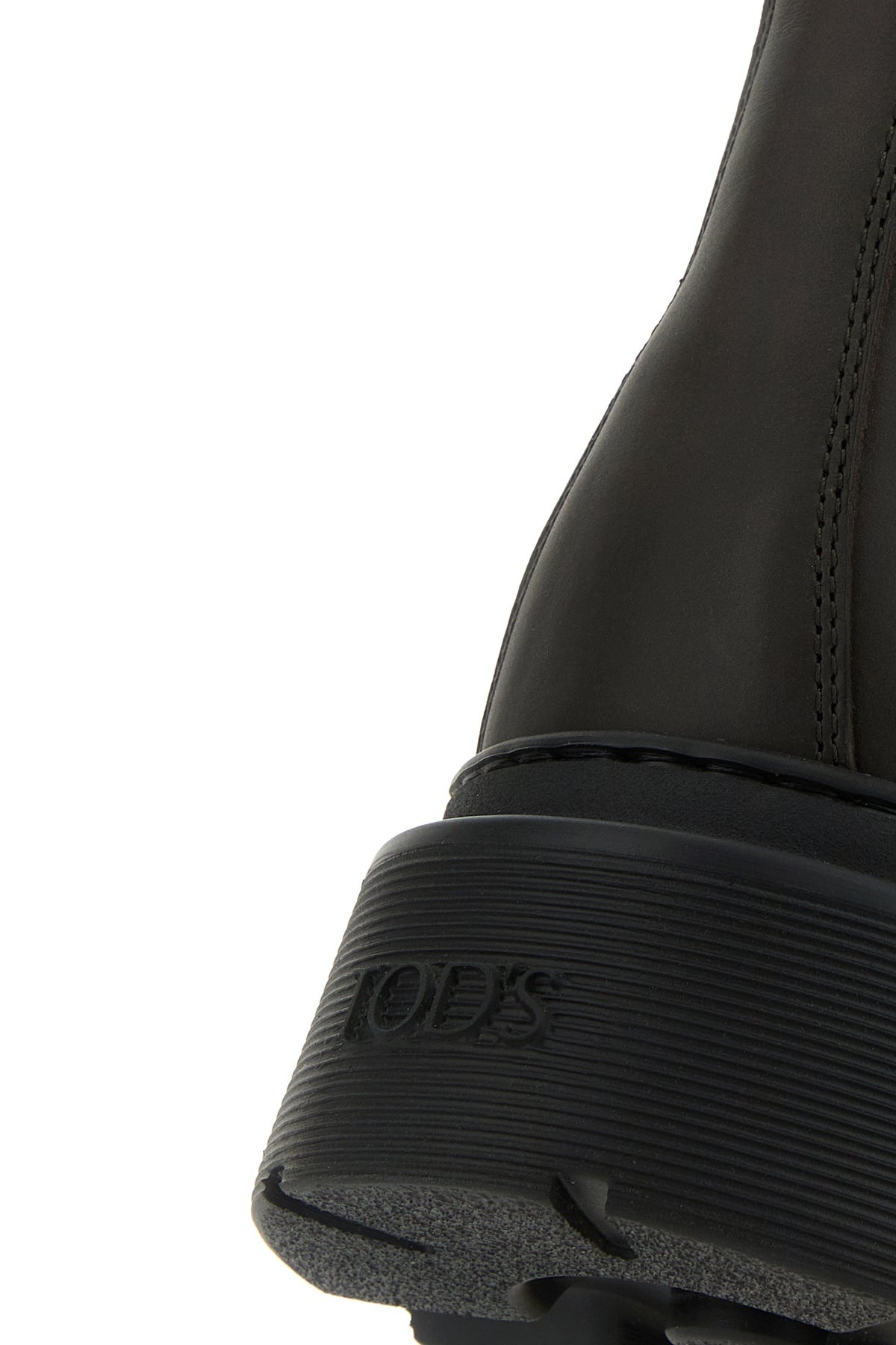 Dark brown leather ankle boots - 4