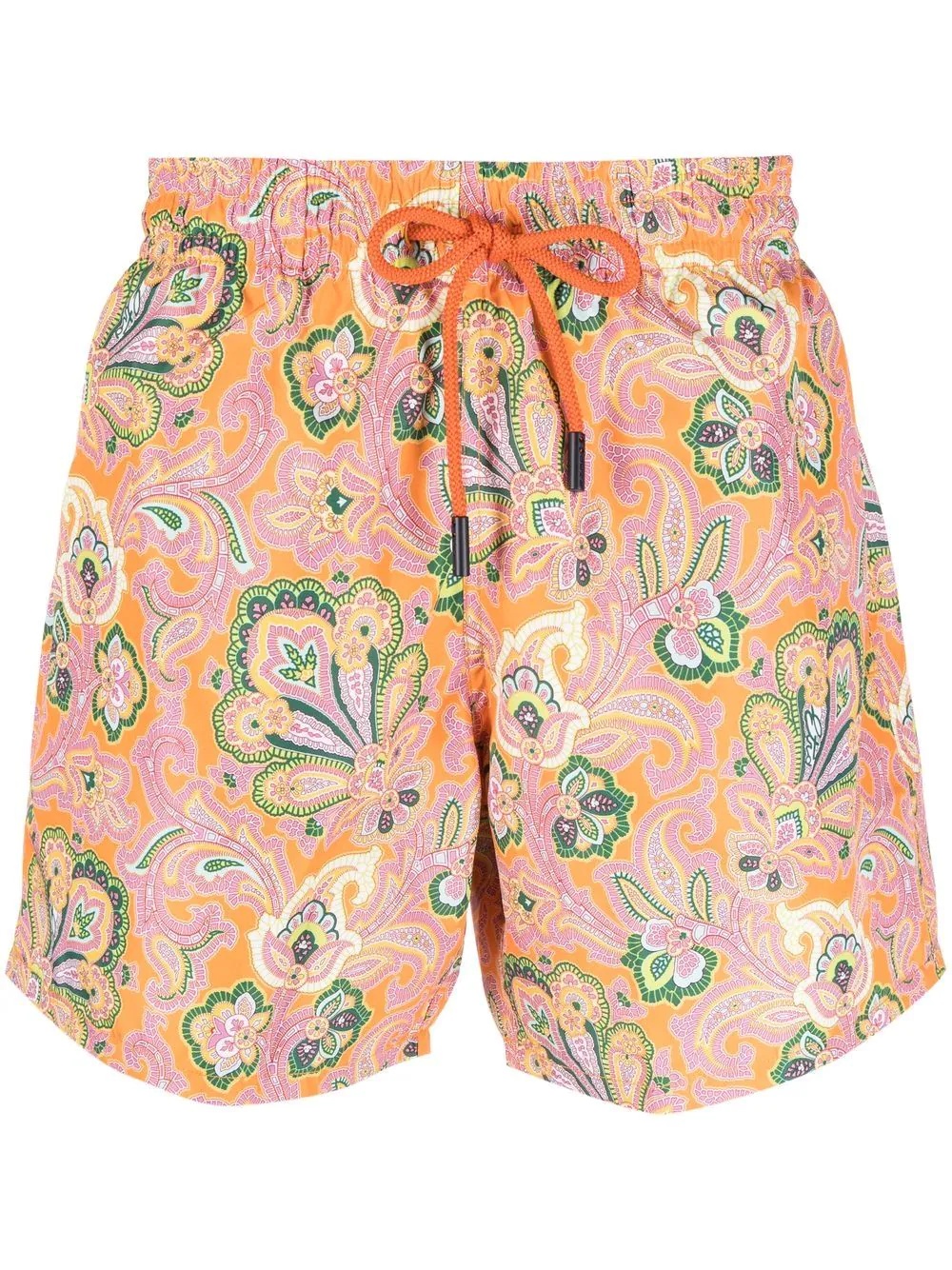 paisley-print swim shorts - 1