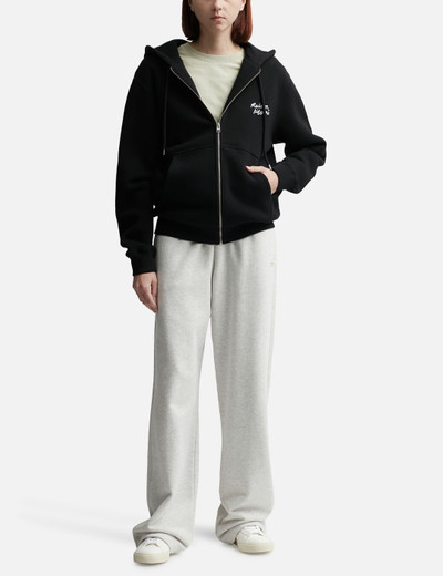 Maison Kitsuné MAISON KITSUNÉ HANDWRITING COMFORT ZIPPED HOODIE outlook