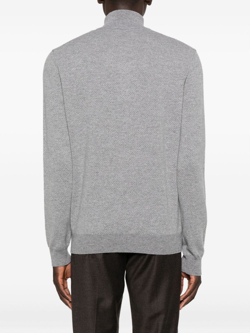 button-fastening sweater 4