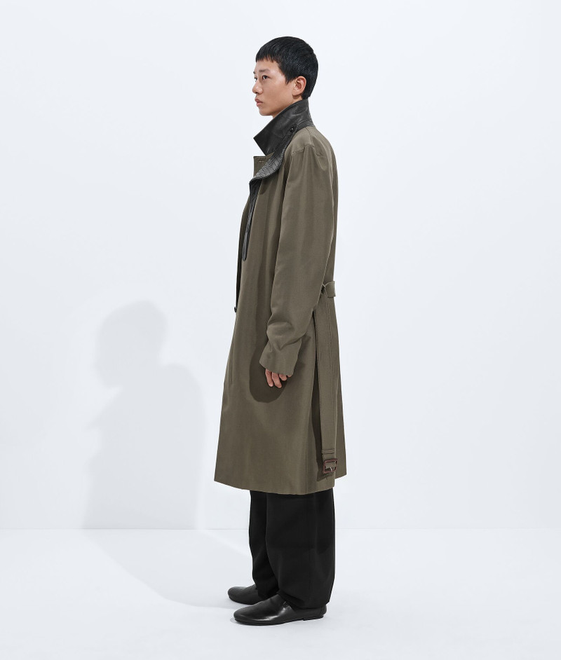 Bottega Veneta Silk and Nylon Trench Coat outlook