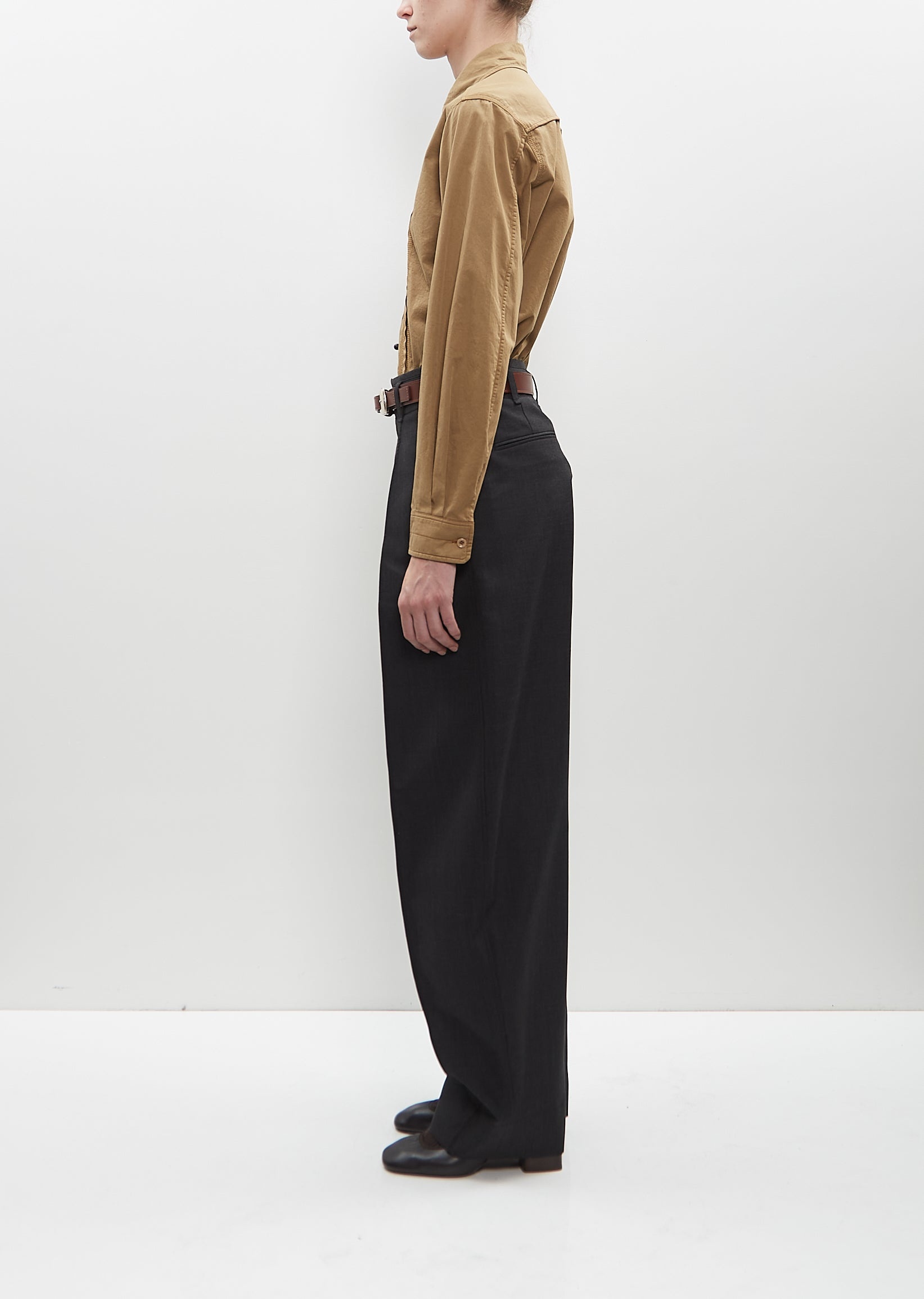Minimal Western Belt — Roasted Pecan - 3