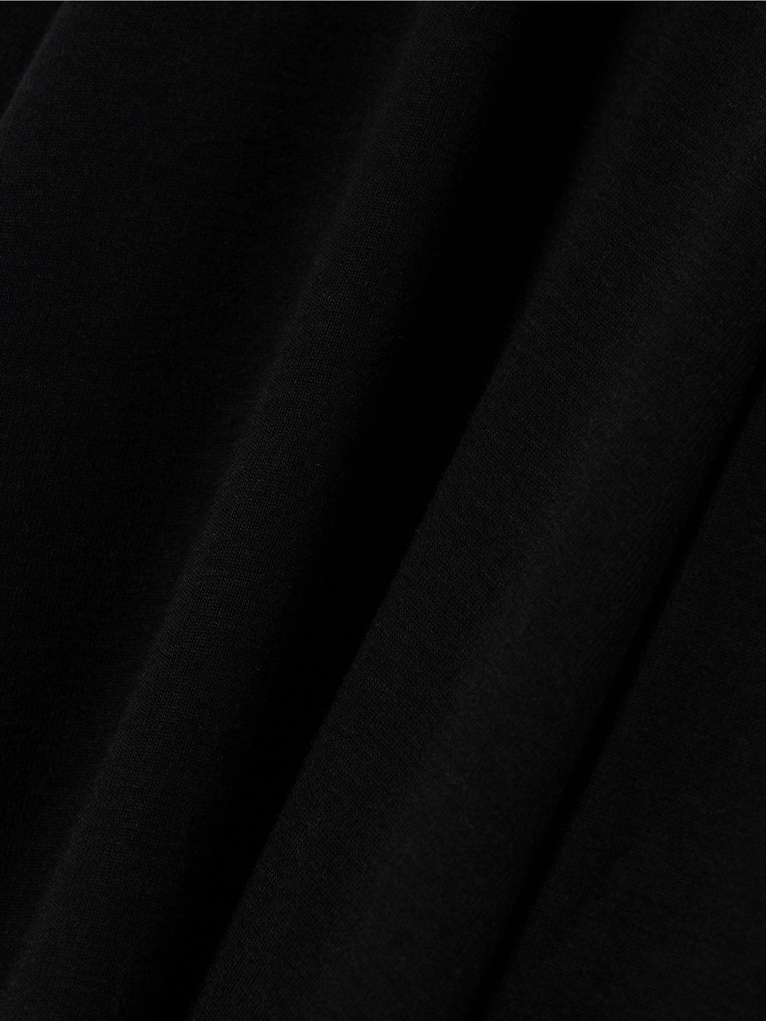 Pascale stretch-Lyocell turtleneck top Black - 4