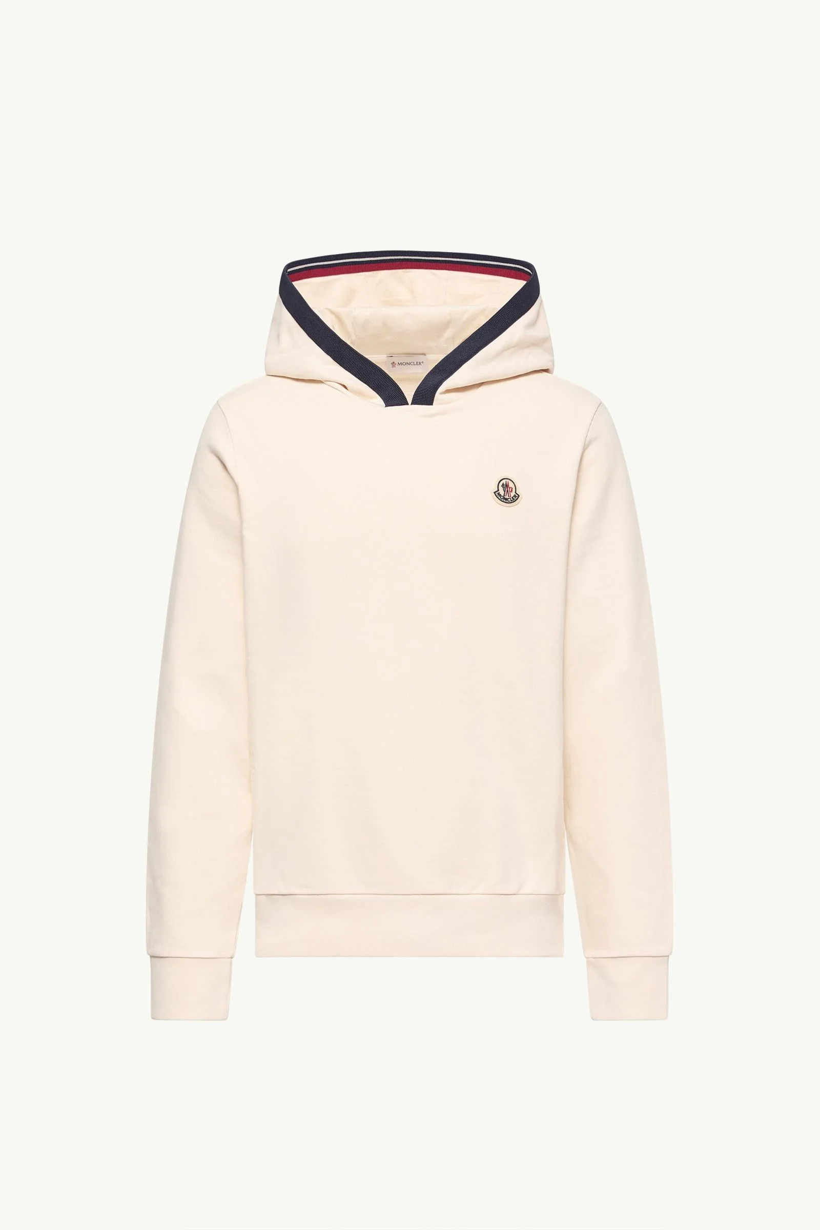 Brushed Cotton Logo Hoodie - 1