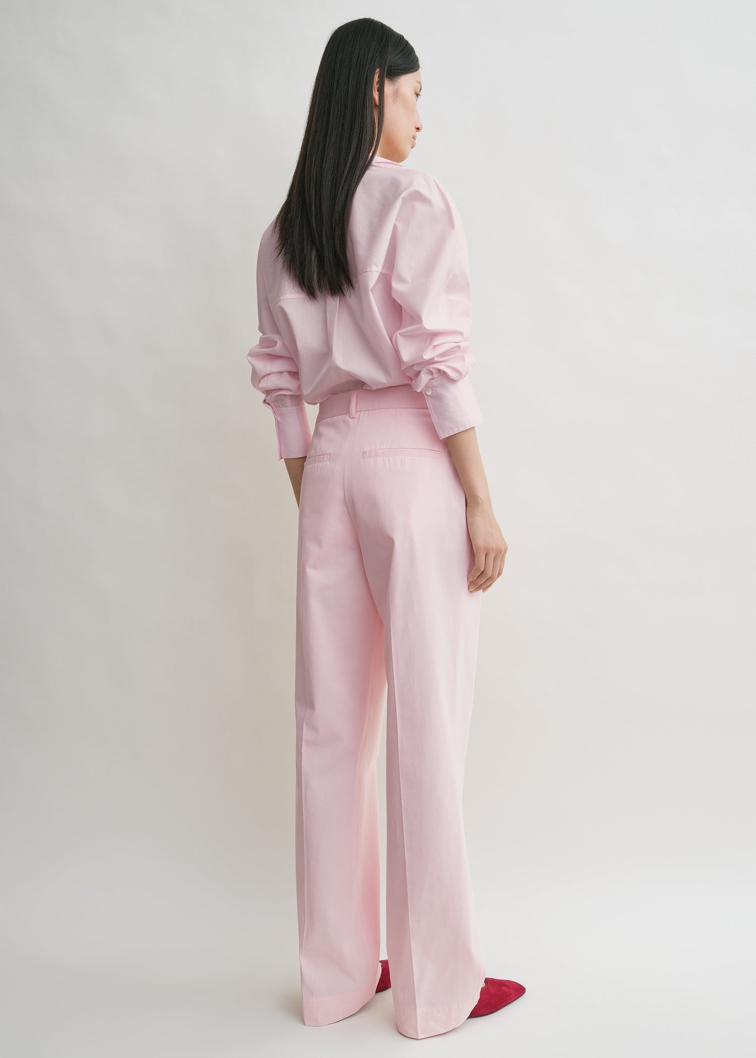 Slanted pocket trousers blossom - 4