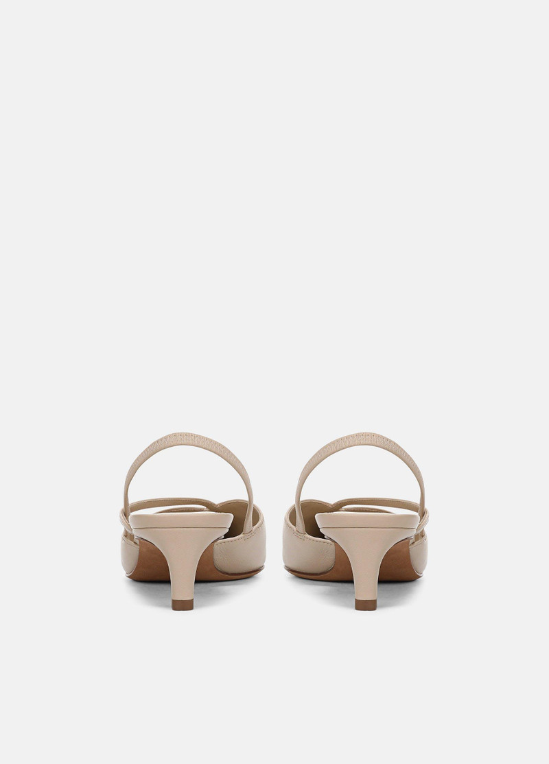 Vince Clara Leather Slingback Heel outlook