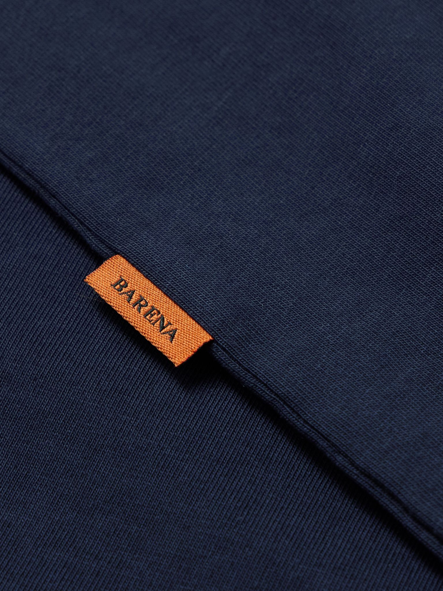 Cotton-Jersey T-Shirt Navy - 6