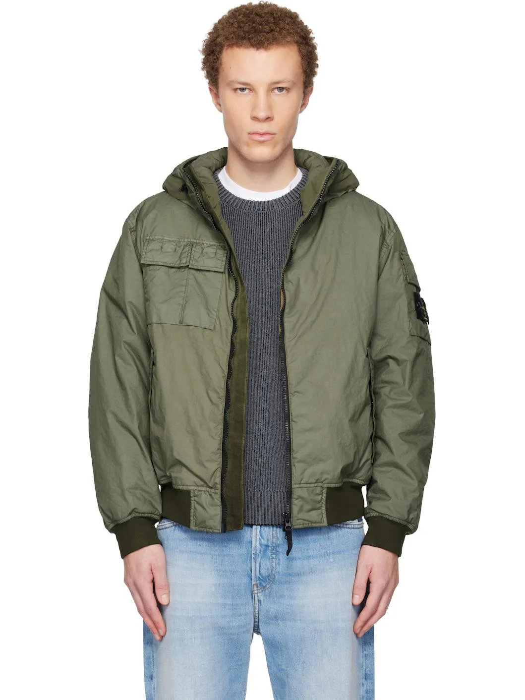 Khaki 4100005 Membrana 3L TC Jacket - 1