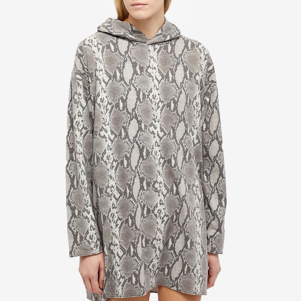 MM6 Maison Margiela Soft Touch Hooded Dress - 2