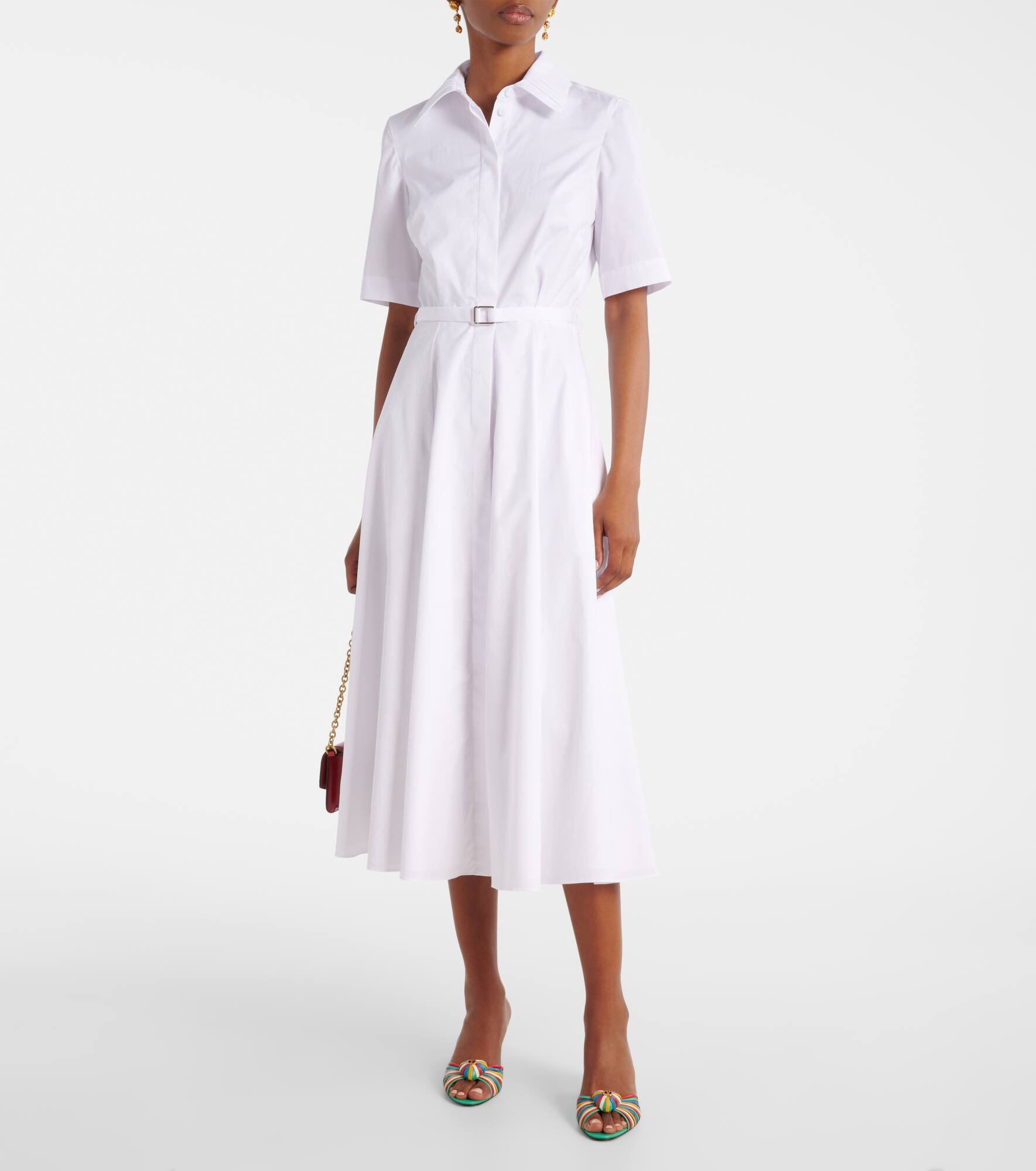 Rubie cotton shirt dress - 2
