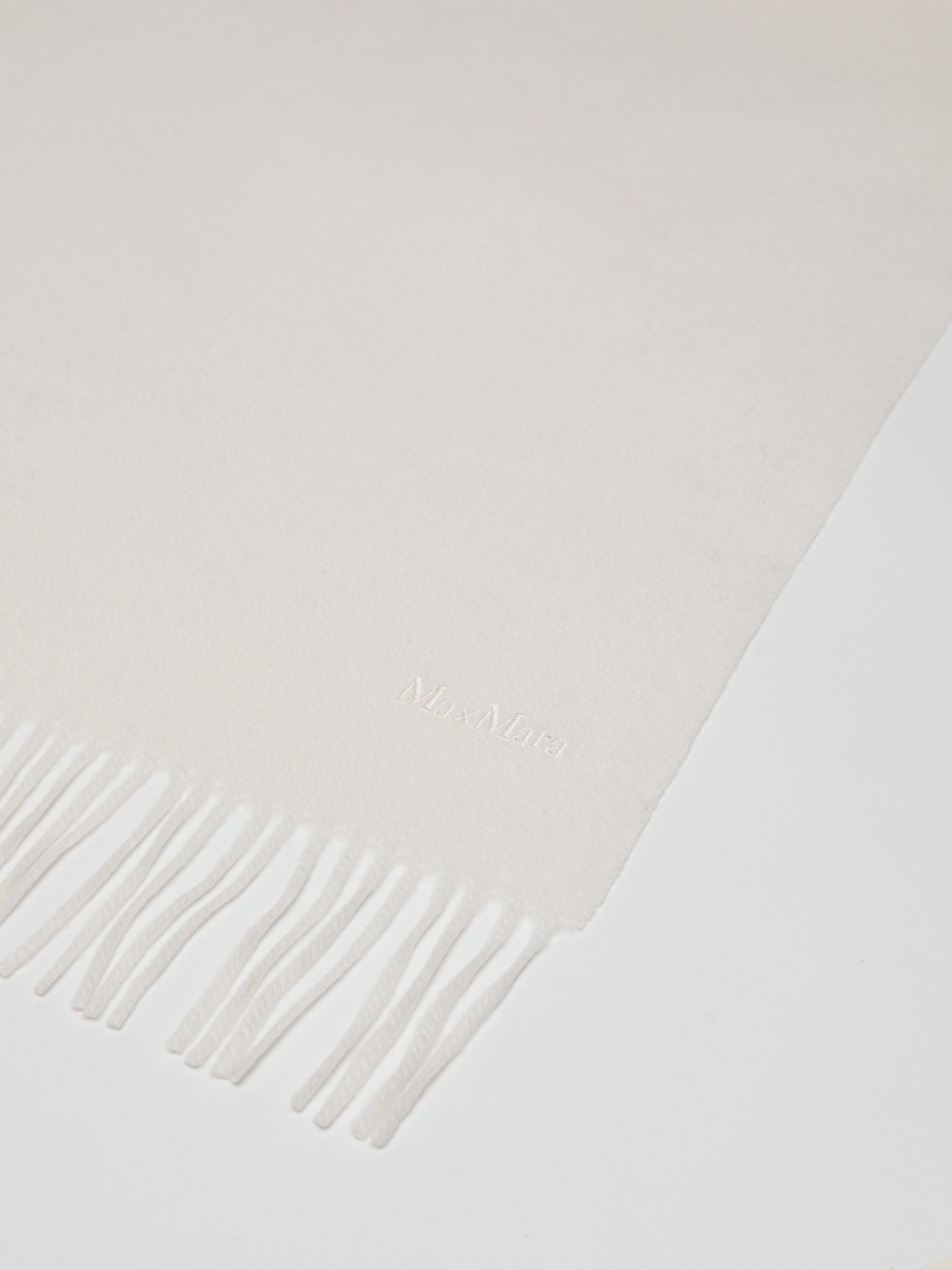 BACI Cashmere stole with embroidery and fringes - 2