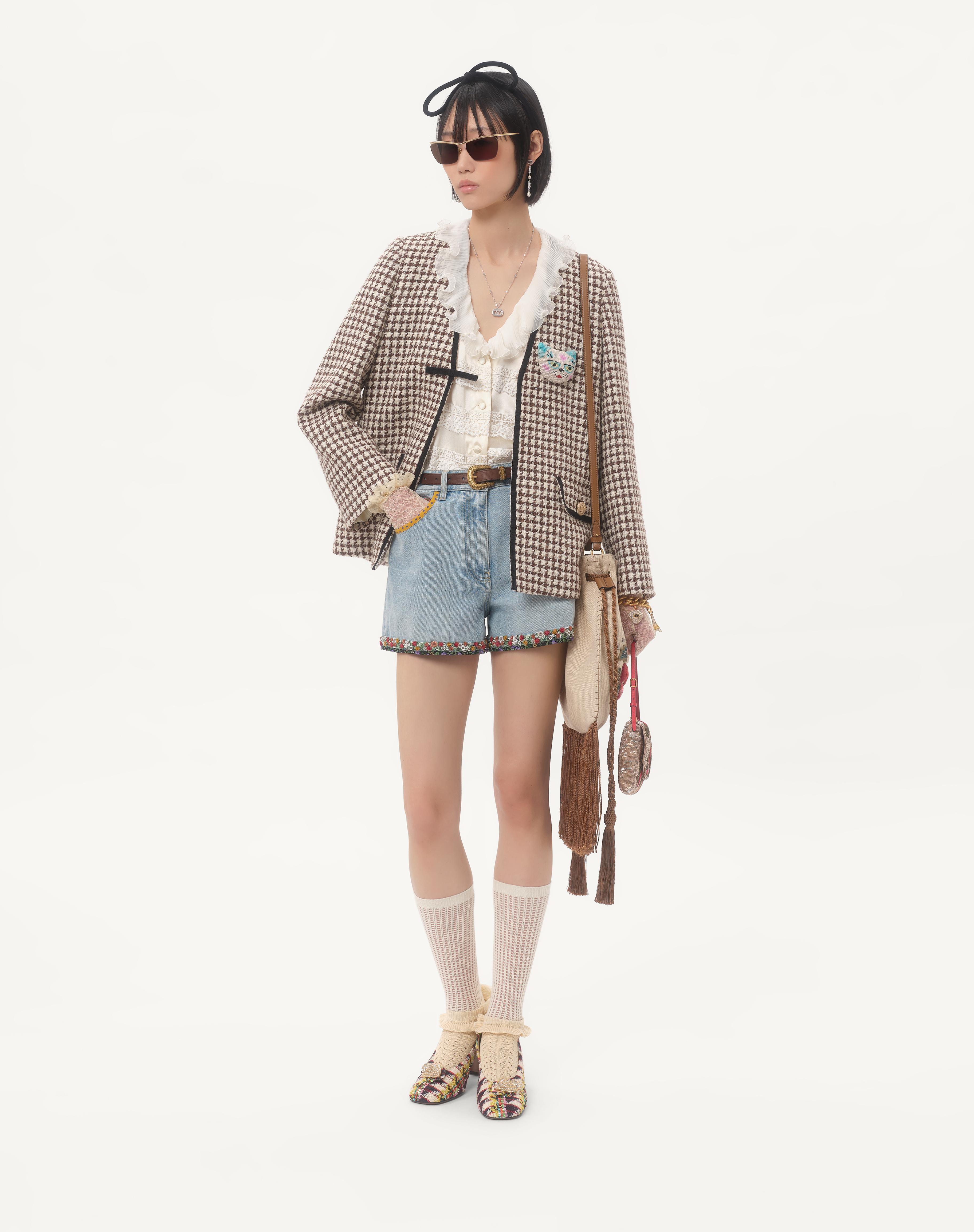 CREPE SATIN SHIRT - 2