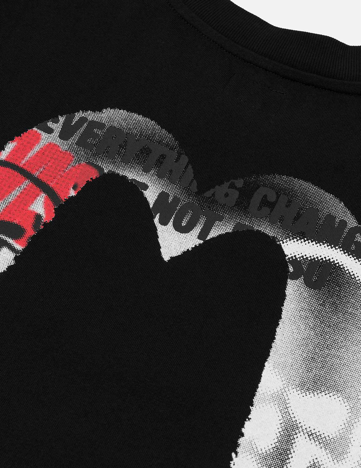 Graffiti-style Daicock Print Relax Fit T-shirt - 9